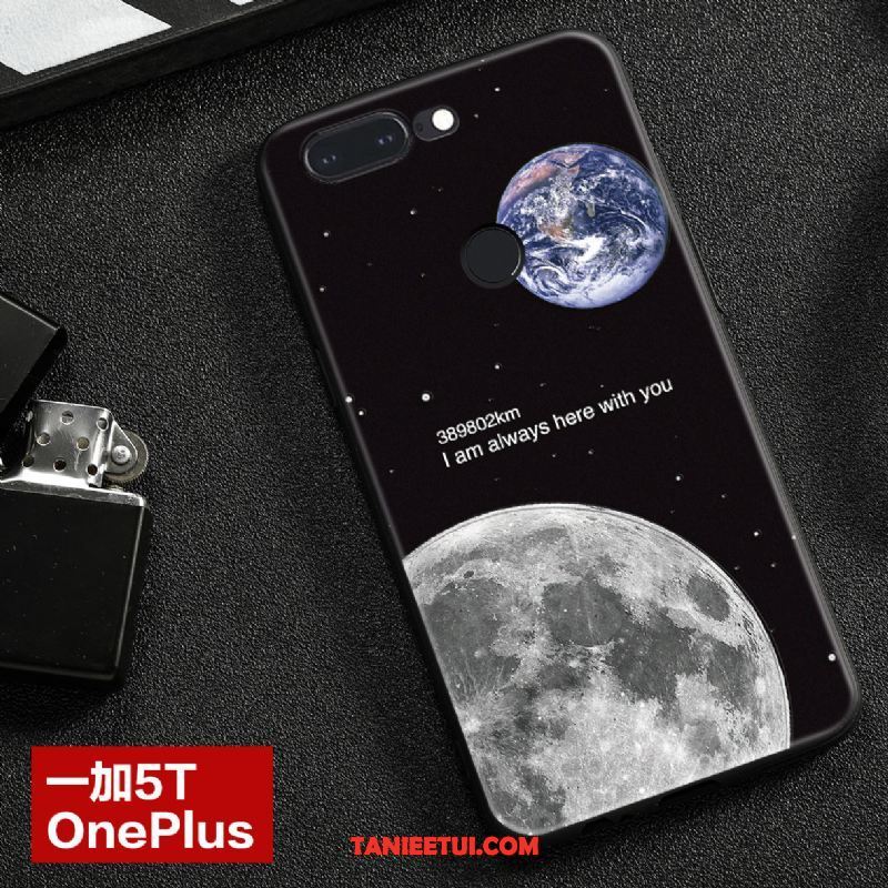 Etui Oneplus 5t Relief Trudno Zielony, Pokrowce Oneplus 5t Nubuku Kreatywne Wiszące Ozdoby