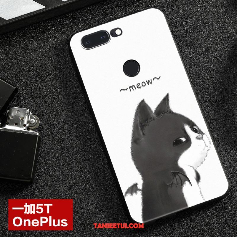 Etui Oneplus 5t Relief Trudno Zielony, Pokrowce Oneplus 5t Nubuku Kreatywne Wiszące Ozdoby