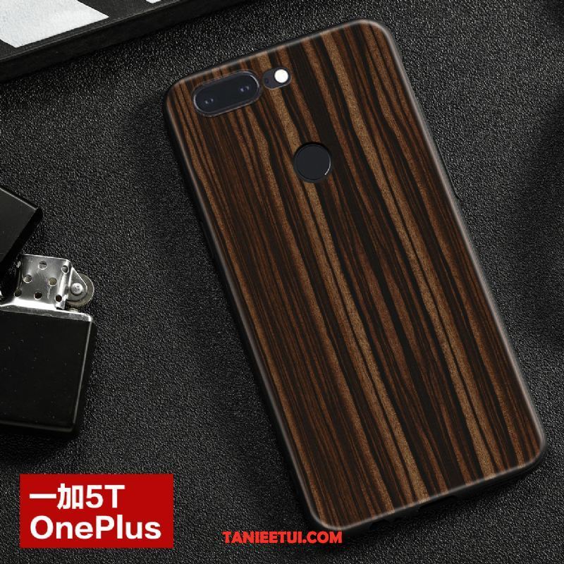 Etui Oneplus 5t Relief Trudno Zielony, Pokrowce Oneplus 5t Nubuku Kreatywne Wiszące Ozdoby