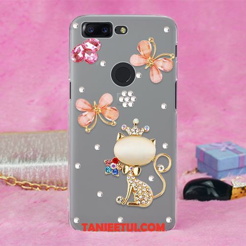 Etui Oneplus 5t Złoto All Inclusive Tendencja, Futerał Oneplus 5t Ochraniacz Anti-fall Rhinestone