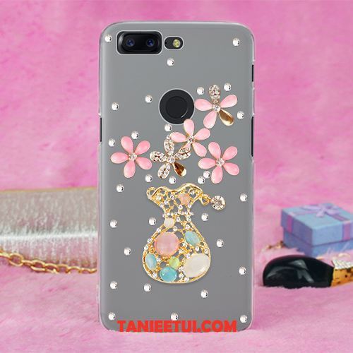 Etui Oneplus 5t Złoto All Inclusive Tendencja, Futerał Oneplus 5t Ochraniacz Anti-fall Rhinestone