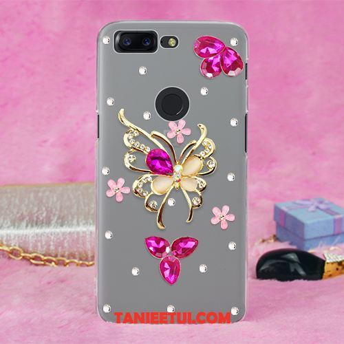 Etui Oneplus 5t Złoto All Inclusive Tendencja, Futerał Oneplus 5t Ochraniacz Anti-fall Rhinestone