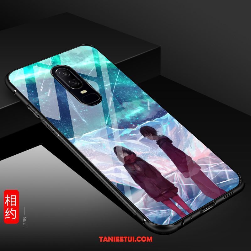 Etui Oneplus 6 Anti-fall Tylna Pokrywa Ochraniacz, Pokrowce Oneplus 6 Cienkie Czerwony Netto Kreatywne