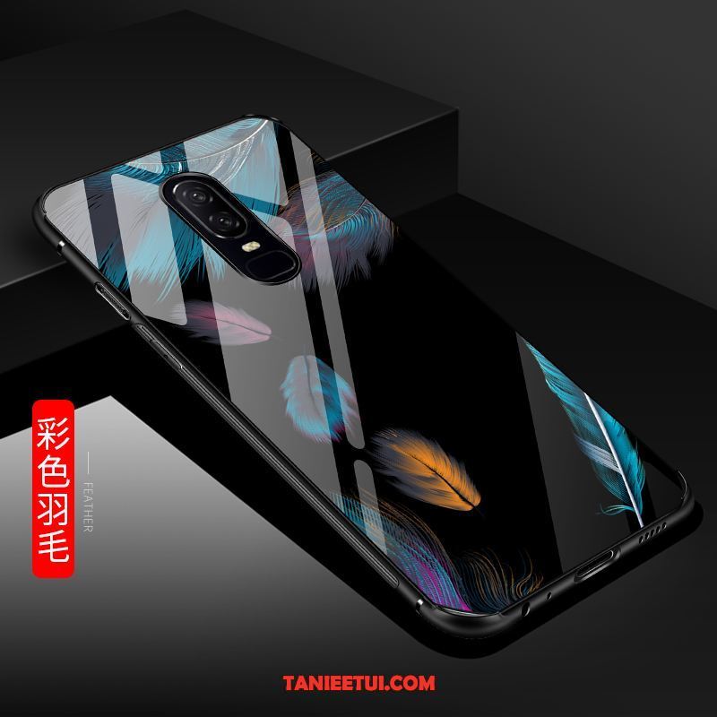 Etui Oneplus 6 Anti-fall Tylna Pokrywa Ochraniacz, Pokrowce Oneplus 6 Cienkie Czerwony Netto Kreatywne