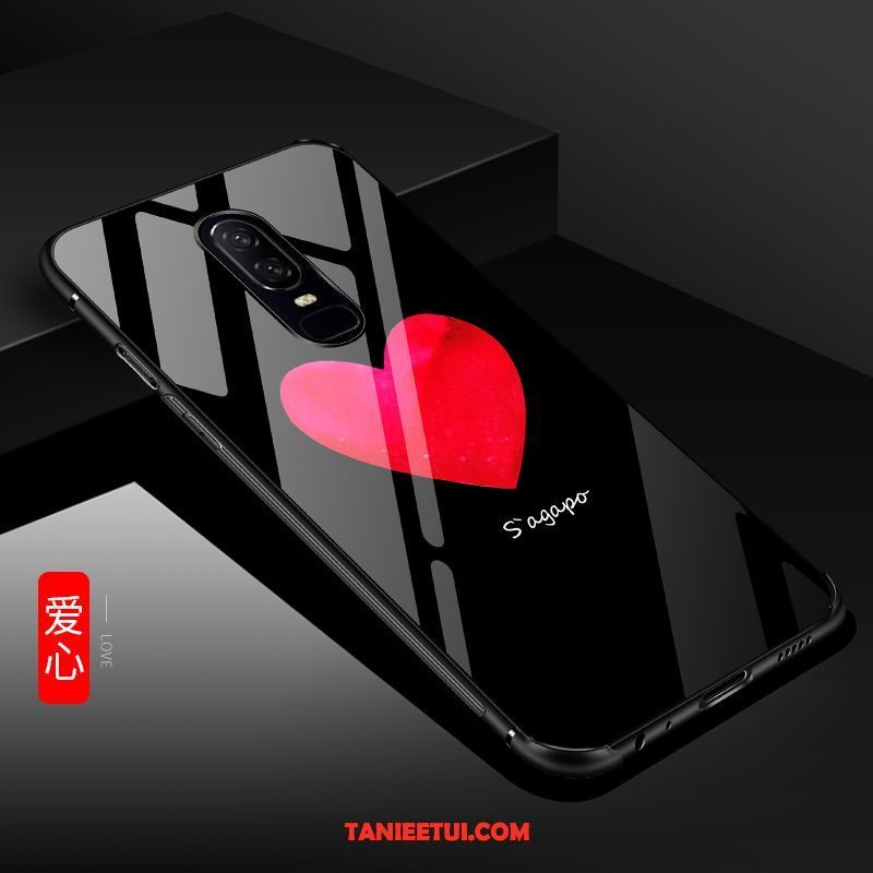 Etui Oneplus 6 Anti-fall Tylna Pokrywa Ochraniacz, Pokrowce Oneplus 6 Cienkie Czerwony Netto Kreatywne