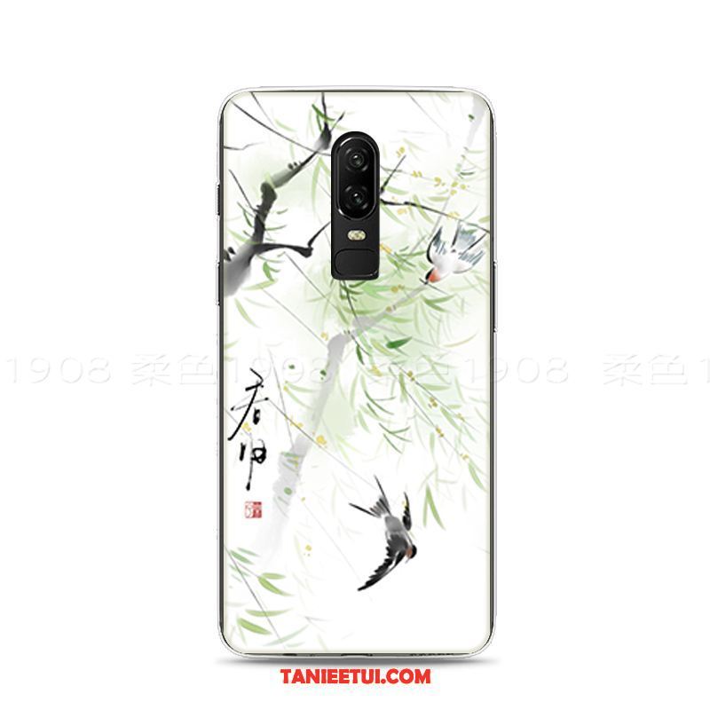 Etui Oneplus 6 Chiński Styl Relief Anti-fall, Futerał Oneplus 6 Miękki All Inclusive Kolor