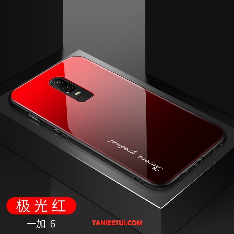 Etui Oneplus 6 Kreatywne Purpurowy Modna Marka, Futerał Oneplus 6 Ochraniacz Gradient Telefon Komórkowy