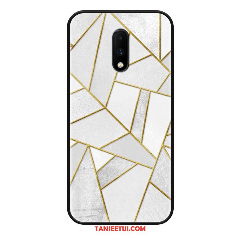 Etui Oneplus 7 Anti-fall Kreatywne Kolor, Pokrowce Oneplus 7 Relief Ochraniacz Zielony