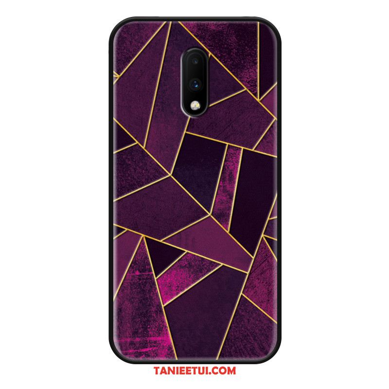 Etui Oneplus 7 Anti-fall Kreatywne Kolor, Pokrowce Oneplus 7 Relief Ochraniacz Zielony