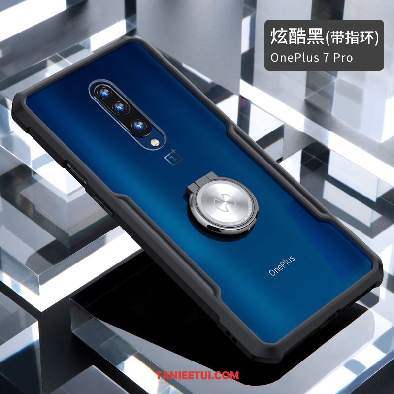 Etui Oneplus 7 Pro All Inclusive Nubuku Tendencja, Futerał Oneplus 7 Pro Czerwony Ochraniacz Anti-fall