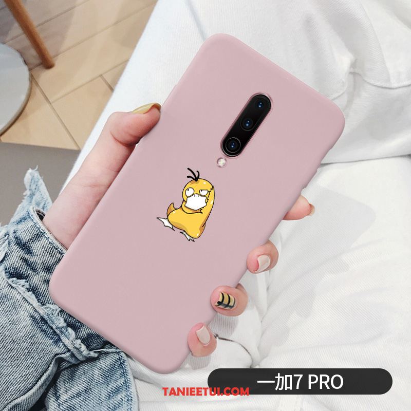 Etui Oneplus 7 Pro Anti-fall Kreskówka Ochraniacz, Obudowa Oneplus 7 Pro Czerwony Netto Kreatywne Silikonowe