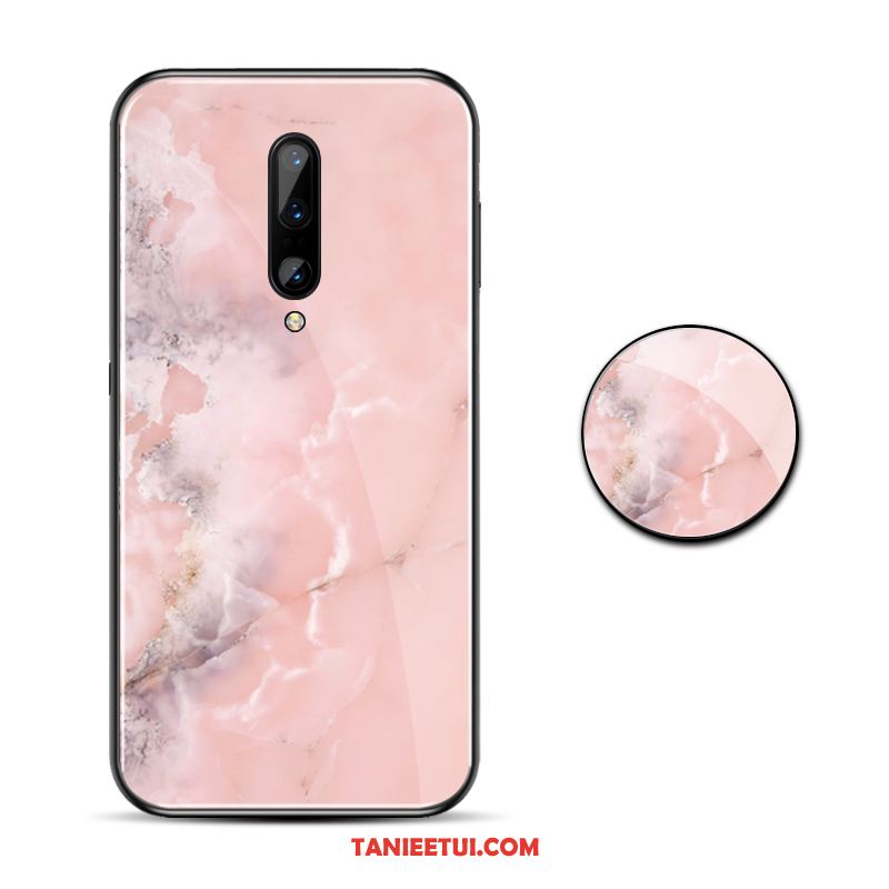 Etui Oneplus 7 Pro Niebieski Trudno Szkło, Futerał Oneplus 7 Pro Duży All Inclusive Cienkie