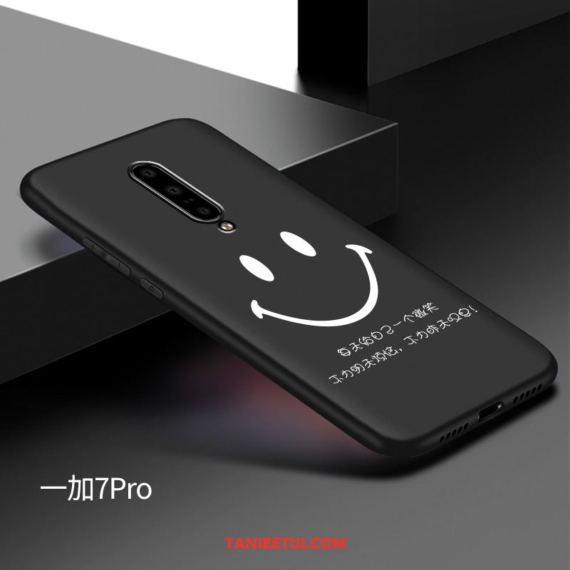 Etui Oneplus 7 Pro Silikonowe Dostosowane Miękki, Pokrowce Oneplus 7 Pro All Inclusive Ochraniacz Czarny