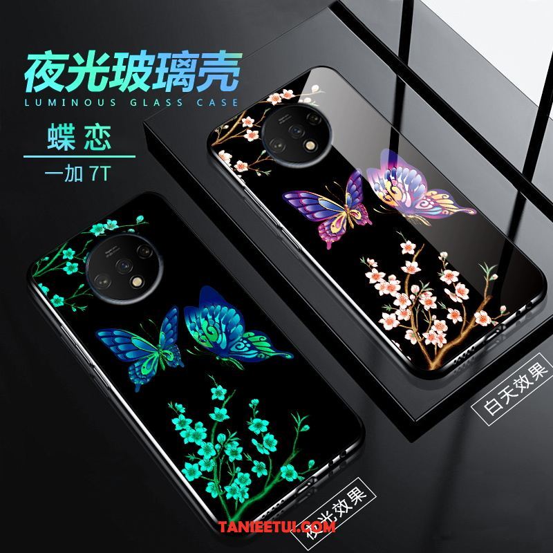 Etui Oneplus 7t Kreatywne Świecące Telefon Komórkowy, Pokrowce Oneplus 7t Wiszące Ozdoby Proste Zakochani