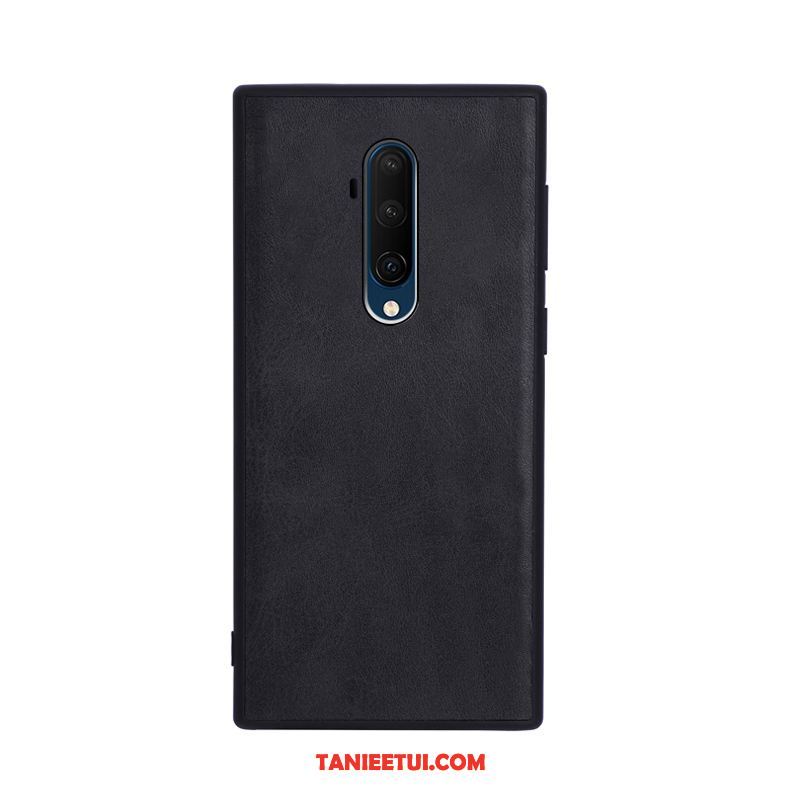 Etui Oneplus 7t Pro All Inclusive Czerwony Skóra, Futerał Oneplus 7t Pro Proste Cienkie Ochraniacz