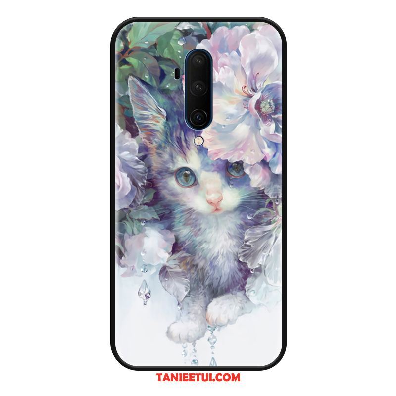 Etui Oneplus 7t Pro Kreatywne Telefon Komórkowy Anti-fall, Futerał Oneplus 7t Pro Kwiaty Ochraniacz Moda