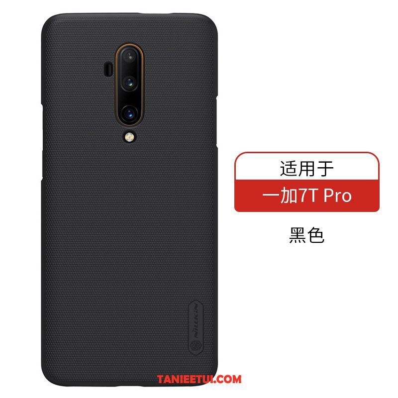 Etui Oneplus 7t Pro Niebieski Anti-fall Nubuku, Futerał Oneplus 7t Pro Ochraniacz Lekki I Cienki Trudno