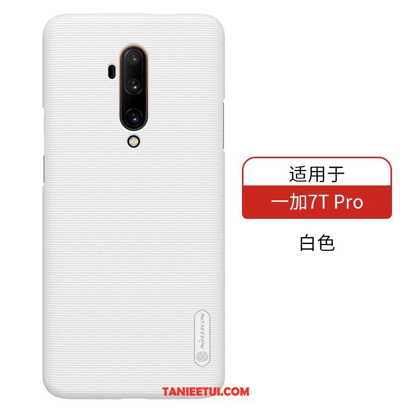 Etui Oneplus 7t Pro Niebieski Anti-fall Nubuku, Futerał Oneplus 7t Pro Ochraniacz Lekki I Cienki Trudno