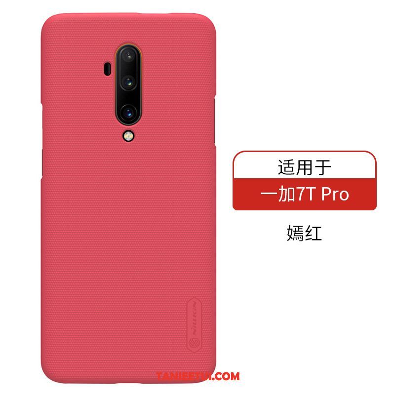 Etui Oneplus 7t Pro Niebieski Anti-fall Nubuku, Futerał Oneplus 7t Pro Ochraniacz Lekki I Cienki Trudno