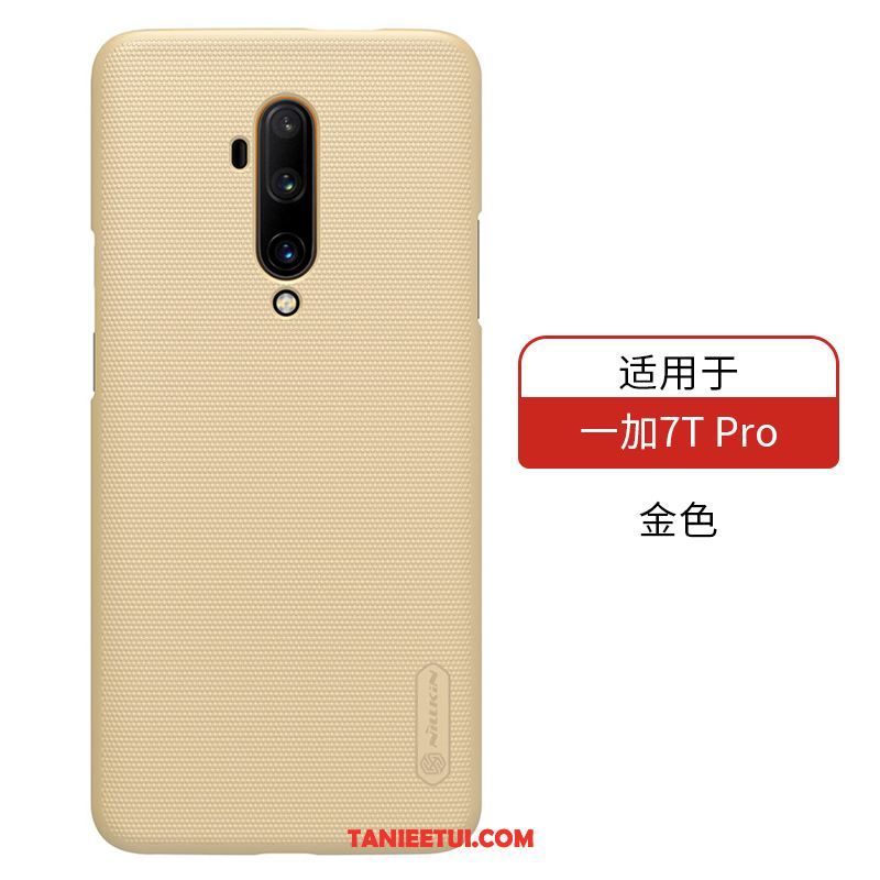 Etui Oneplus 7t Pro Niebieski Anti-fall Nubuku, Futerał Oneplus 7t Pro Ochraniacz Lekki I Cienki Trudno