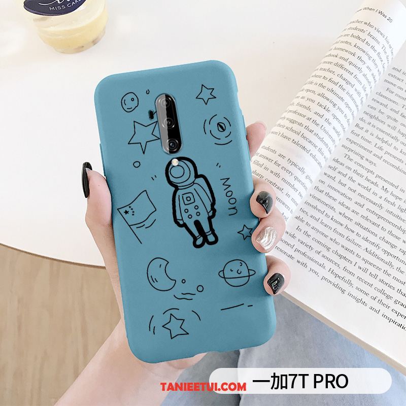 Etui Oneplus 7t Pro Osobowość Czerwony Netto Telefon Komórkowy, Obudowa Oneplus 7t Pro Szary Kreatywne Silikonowe