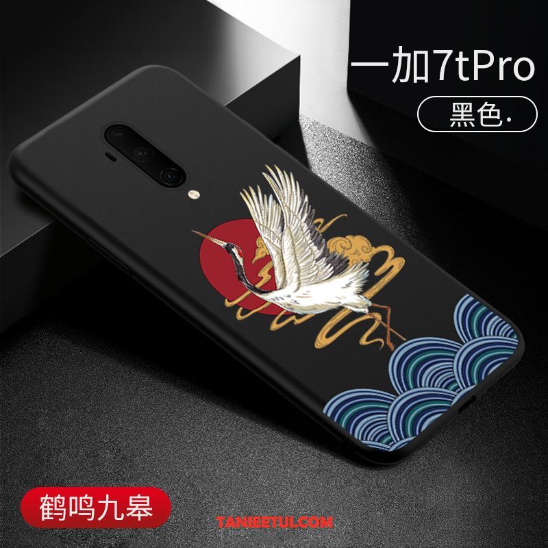 Etui Oneplus 7t Pro Vintage Rat Skóra, Obudowa Oneplus 7t Pro Ochraniacz Osobowość Modna Marka