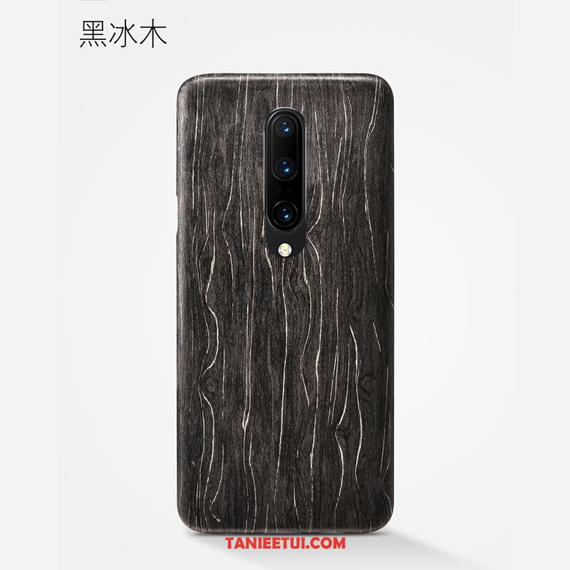 Etui Oneplus 8 Drewniany Drewno Czarny, Obudowa Oneplus 8 Kwiaty Cienkie Telefon Komórkowy