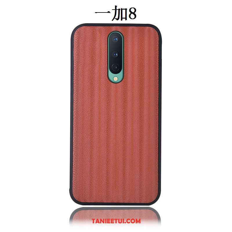 Etui Oneplus 8 Gradient Skórzany Futerał Anti-fall, Obudowa Oneplus 8 Tylna Pokrywa Telefon Komórkowy All Inclusive Braun