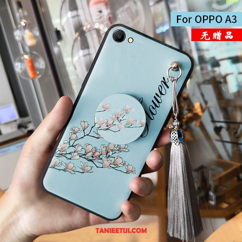 Etui Oppo A3 Nowy Telefon Komórkowy Wspornik, Futerał Oppo A3 Balon Niebieski Anti-fall