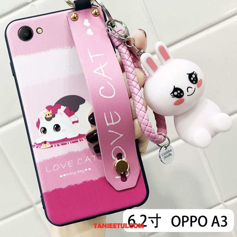 Etui Oppo A3 Tendencja Ochraniacz Silikonowe, Pokrowce Oppo A3 Czarny Anti-fall Piękny