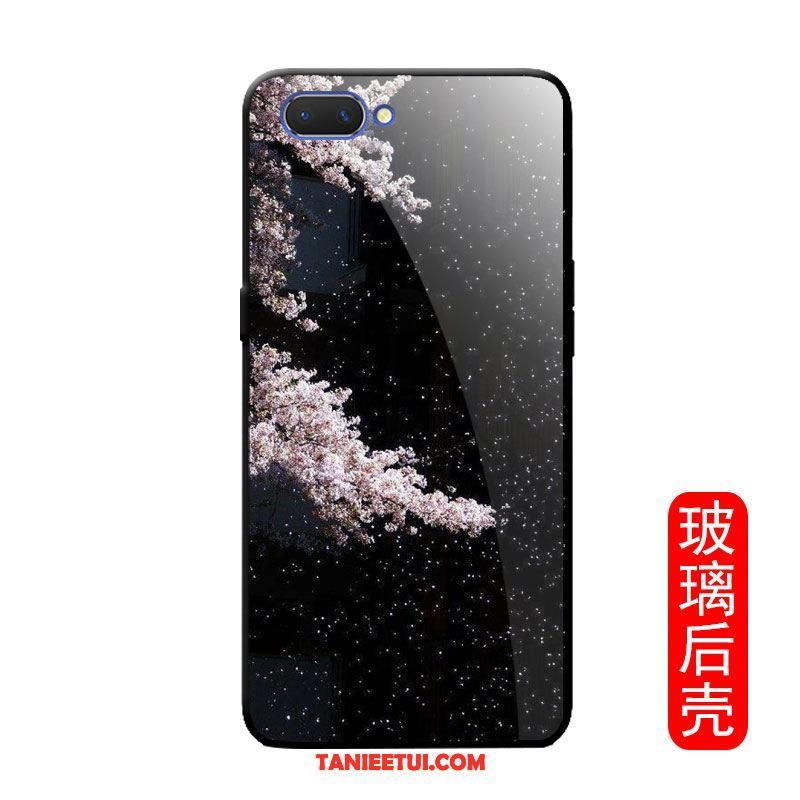 Etui Oppo A3s Chiński Styl Anti-fall Sakura, Futerał Oppo A3s Szkło Silikonowe Sceneria