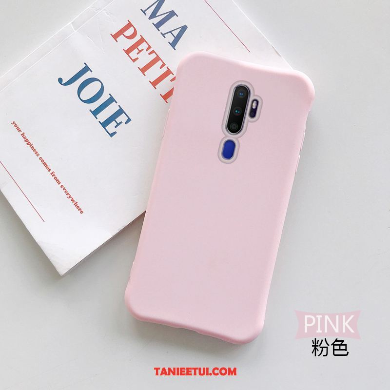 Etui Oppo A5 2020 Nubuku All Inclusive Lekki I Cienki, Obudowa Oppo A5 2020 Cienkie Czarny Telefon Komórkowy