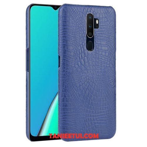 Etui Oppo A5 2020 Vintage Wzór Krokodyla Ochraniacz, Futerał Oppo A5 2020 Telefon Komórkowy Anti-fall Skóra