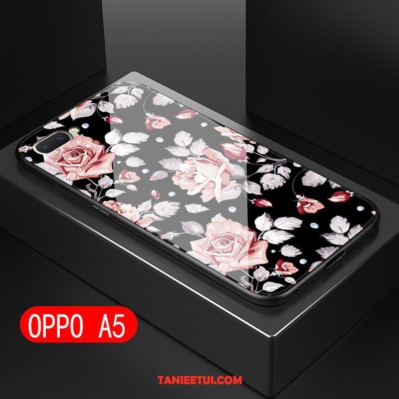 Etui Oppo A5 All Inclusive Proszek Czerwony, Obudowa Oppo A5 Silikonowe Ochraniacz Telefon Komórkowy