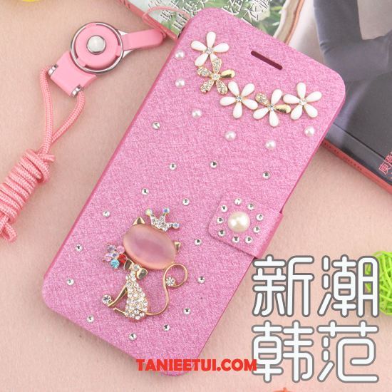 Etui Oppo A5 Rhinestone Telefon Komórkowy Skórzany Futerał, Obudowa Oppo A5 Niebieski Ochraniacz Anti-fall