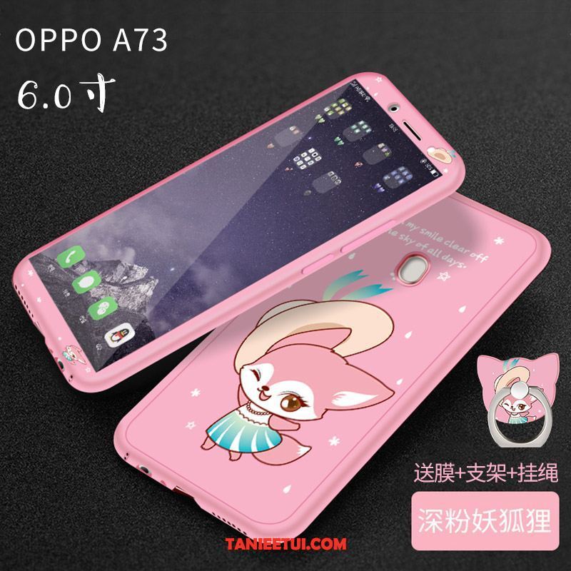 Etui Oppo A73 All Inclusive Piękny Anti-fall, Pokrowce Oppo A73 Telefon Komórkowy Tendencja Czerwony