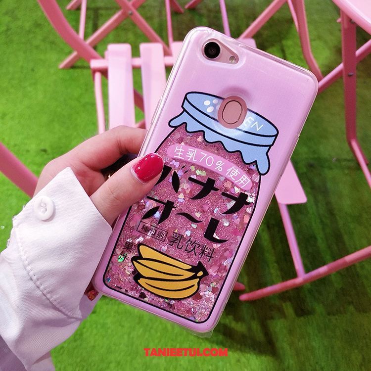 Etui Oppo A73 Czarny Tendencja All Inclusive, Pokrowce Oppo A73 Liquid Kreskówka Miękki