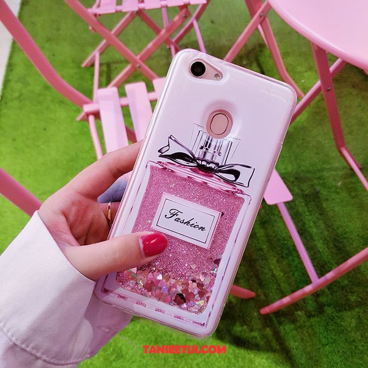 Etui Oppo A73 Czarny Tendencja All Inclusive, Pokrowce Oppo A73 Liquid Kreskówka Miękki