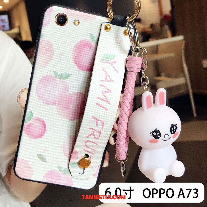 Etui Oppo A73 Miękki Kreatywne Silikonowe, Obudowa Oppo A73 Biały Modna Marka Tendencja