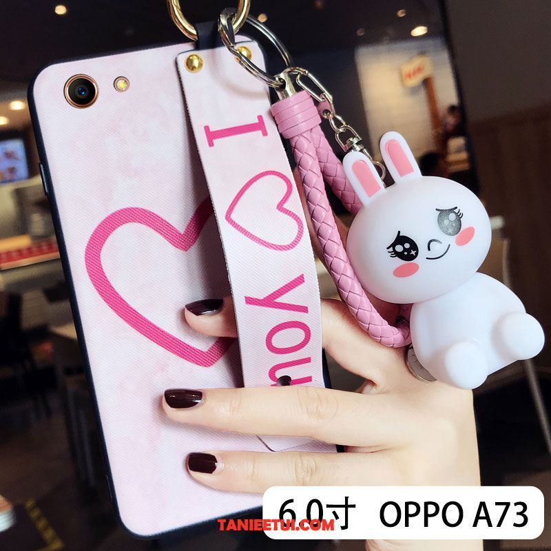 Etui Oppo A73 Miękki Kreatywne Silikonowe, Obudowa Oppo A73 Biały Modna Marka Tendencja