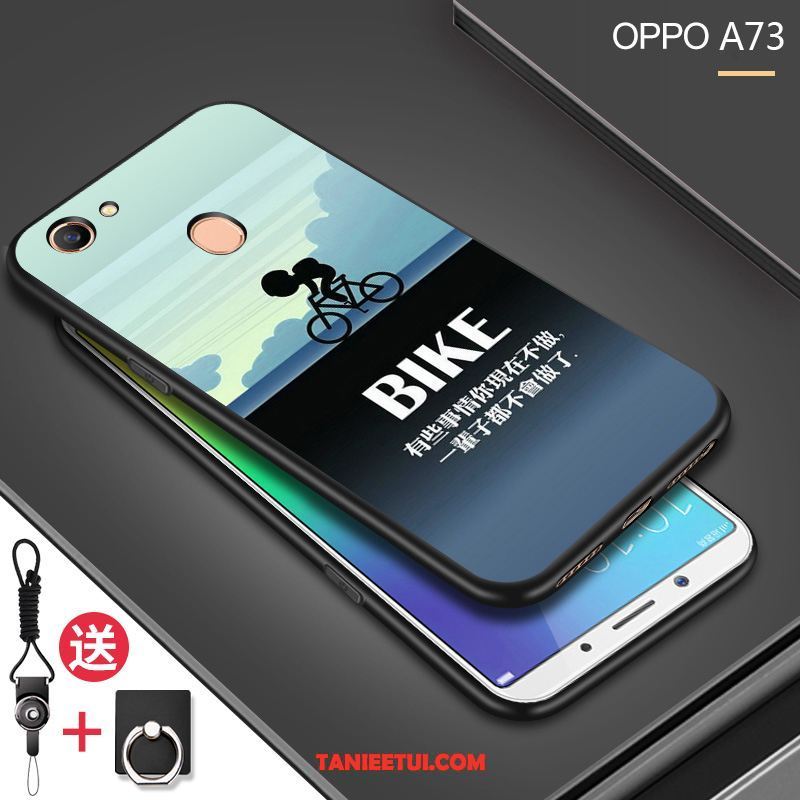 Etui Oppo A73 Osobowość Piękny Kreatywne, Obudowa Oppo A73 Ochraniacz Czarny Nowy