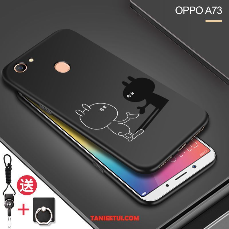 Etui Oppo A73 Osobowość Piękny Kreatywne, Obudowa Oppo A73 Ochraniacz Czarny Nowy