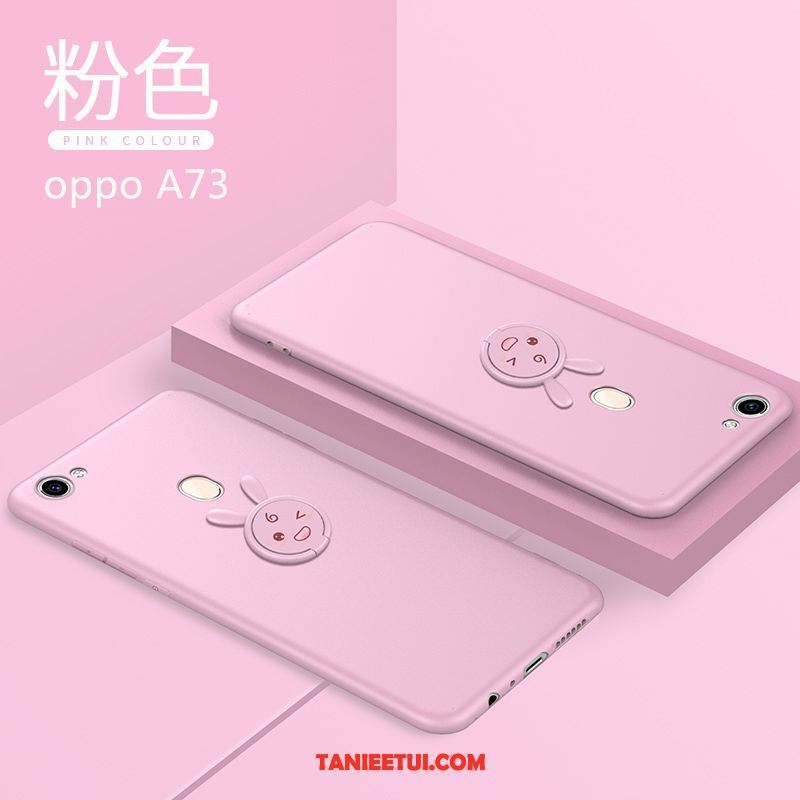 Etui Oppo A73 Ring Osobowość Cienkie, Obudowa Oppo A73 All Inclusive Anti-fall Ochraniacz