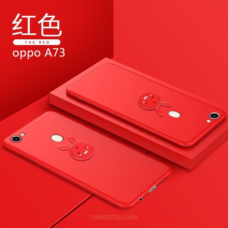 Etui Oppo A73 Ring Osobowość Cienkie, Obudowa Oppo A73 All Inclusive Anti-fall Ochraniacz