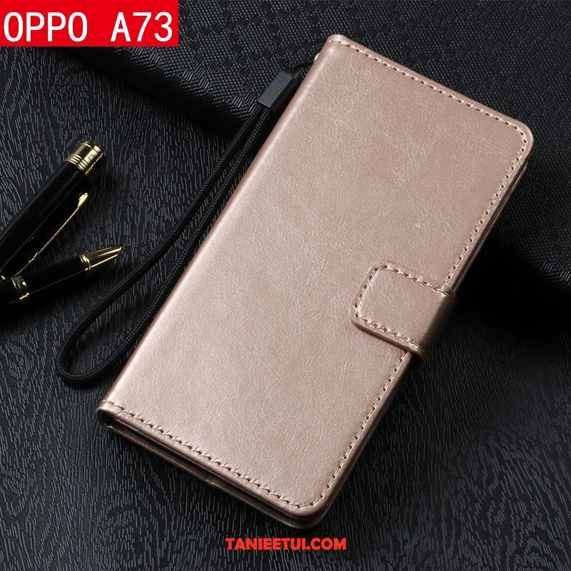 Etui Oppo A73 Telefon Komórkowy Ochraniacz Anti-fall, Futerał Oppo A73 Skórzany Futerał Braun