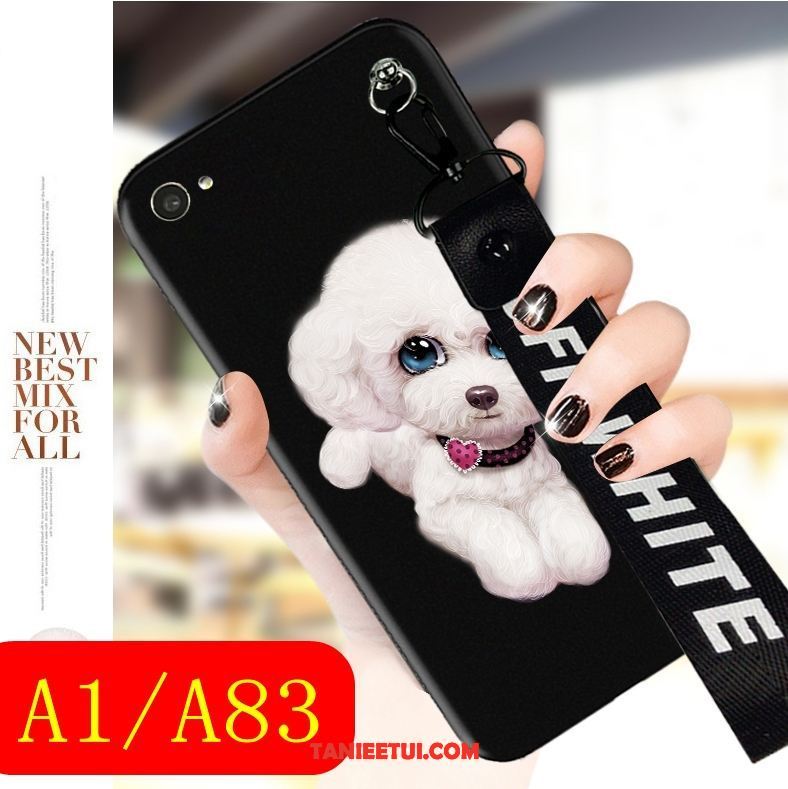 Etui Oppo A83 Moda All Inclusive Piękny, Pokrowce Oppo A83 Czarny Miękki Anti-fall