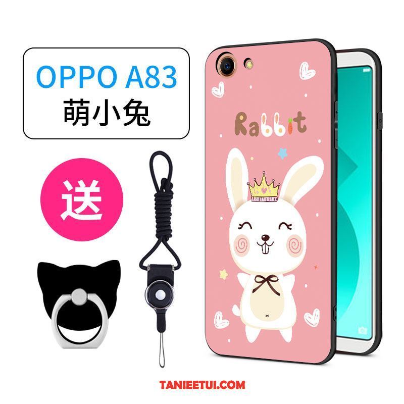 Etui Oppo A83 Piękny All Inclusive Osobowość, Obudowa Oppo A83 Wiszące Ozdoby Anti-fall Nubuku