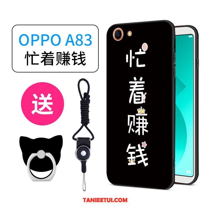 Etui Oppo A83 Piękny All Inclusive Osobowość, Obudowa Oppo A83 Wiszące Ozdoby Anti-fall Nubuku