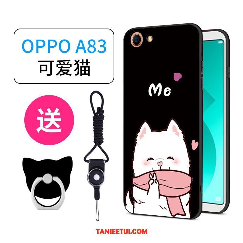 Etui Oppo A83 Piękny All Inclusive Osobowość, Obudowa Oppo A83 Wiszące Ozdoby Anti-fall Nubuku