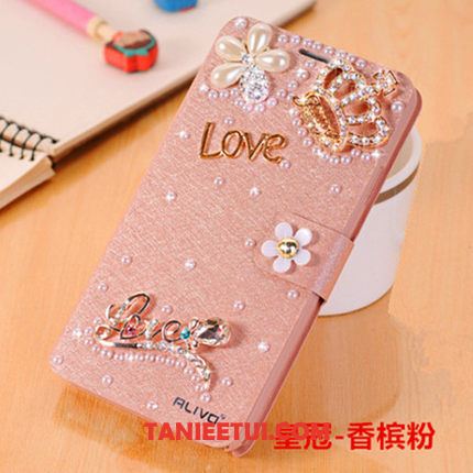 Etui Oppo A91 Niebieski Rhinestone Ochraniacz, Futerał Oppo A91 Modna Marka Telefon Komórkowy Czerwony Netto